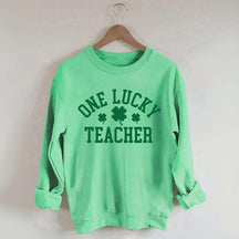One Lucky Teacher Sweatshirt