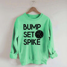 Bump Set Spike Volleyball Sweatshirt