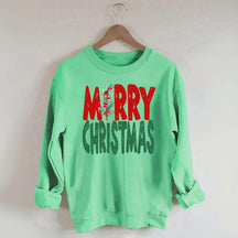 Womens Merry Christmas Sweatshirt