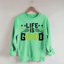 Tennis Players Retro Vintage Sweatshirt