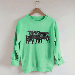 Cute Cow Western Country Love Sweatshirt