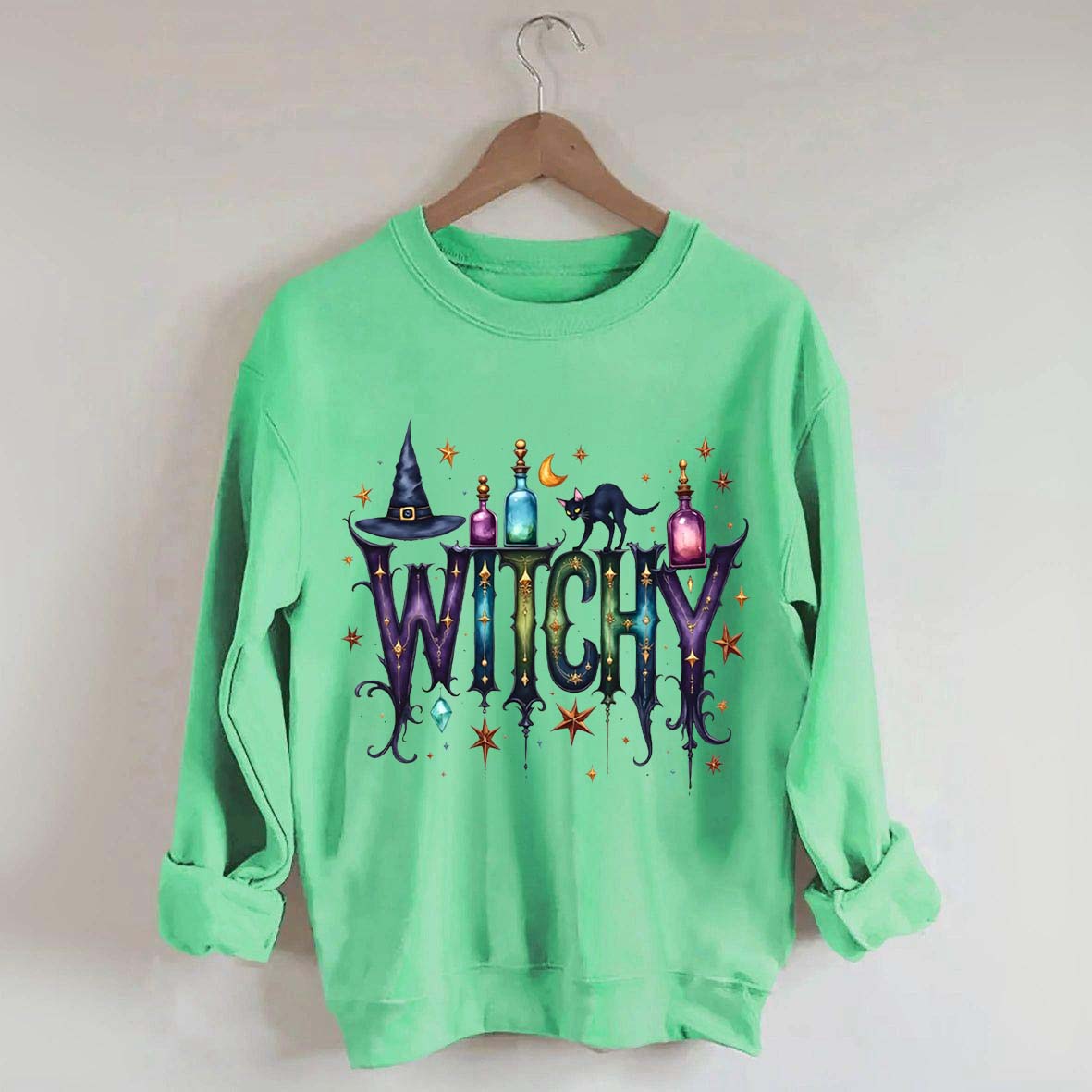 Halloween Witch Sweatshirt