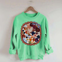 Boho Wildflowers Fantasy Sweatshirt