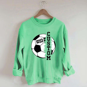 Custom Soccer Name & Number Sweatshirt
