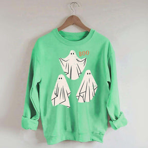 Retro Ghost Boo Sweatshirt
