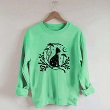 Celestial Cat Spiritual Sweatshirt