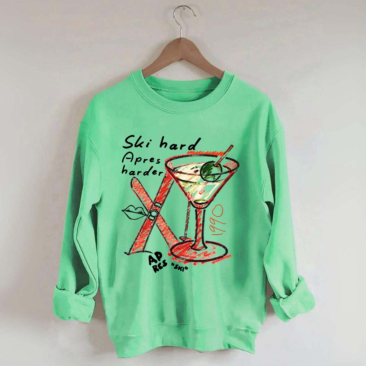 Trendy Apres Ski Club Sweatshirt