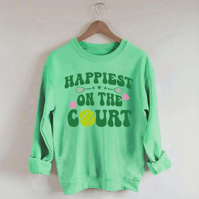 Happiest on The Court Sweatshirt