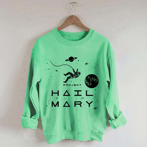 Project Hail Mary Rocky Astronaut Space Sweatshirt
