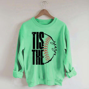 Tis The Season Baseball Softball Sweatshirt