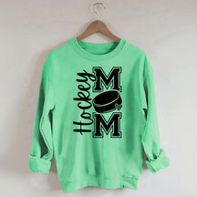 Hockey Mom Heart Simple Sweatshirt