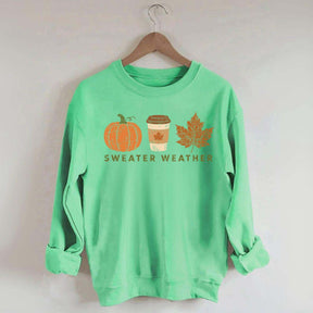 Cozy Autumn Sweater Weather Sweatshirt