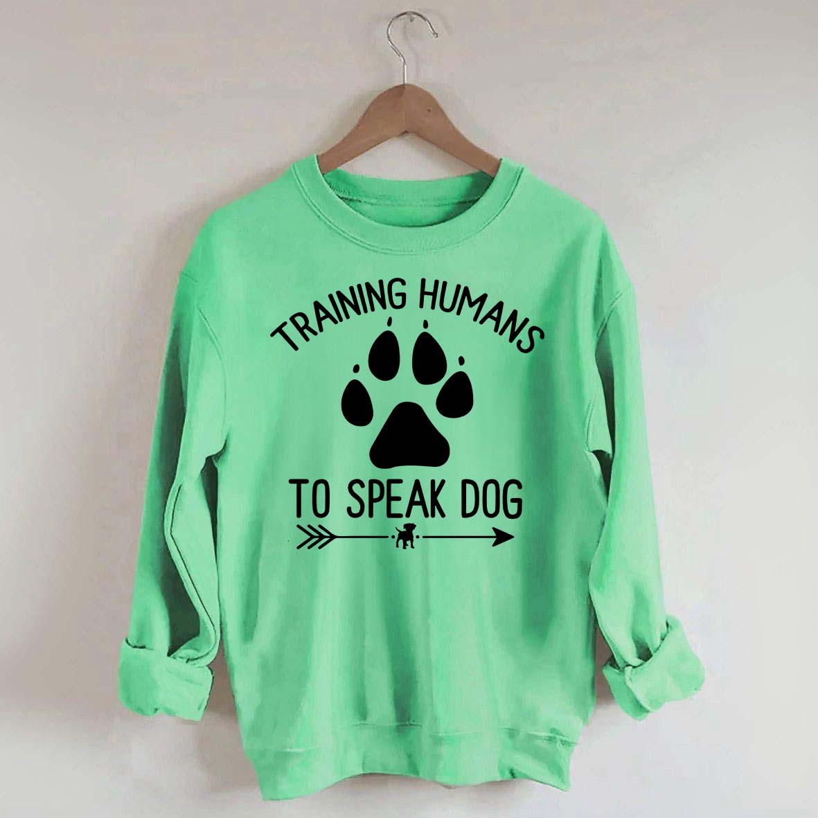 Training Humans To Speak Dog Sweatshirt