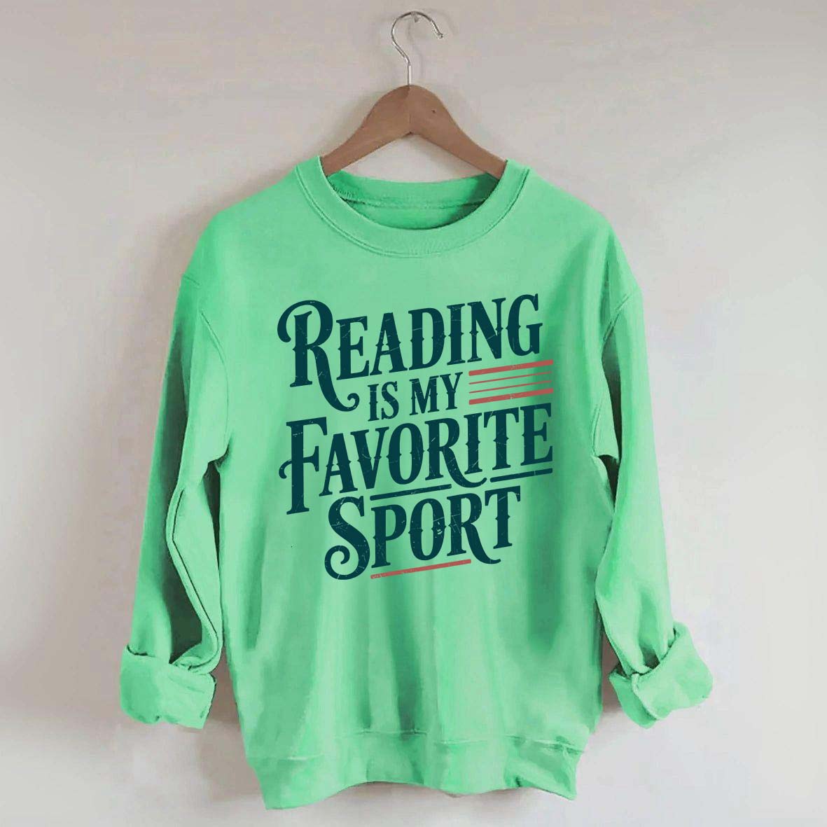 Reading Is My Favorite Sport Day Sweatshirt