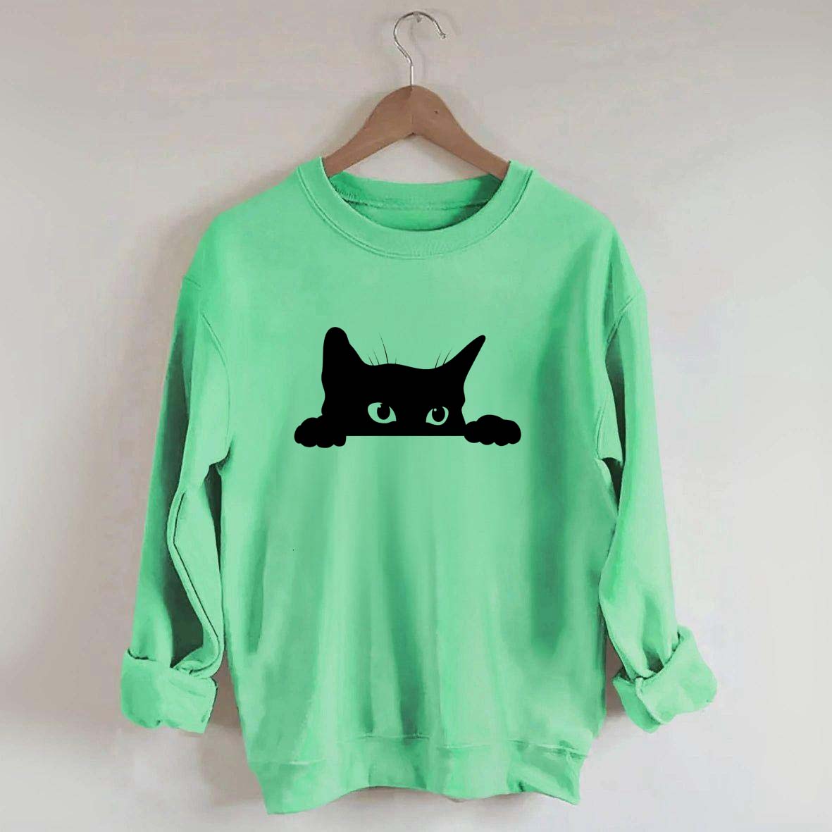 Cute Black Cat Owner Sweatshirt