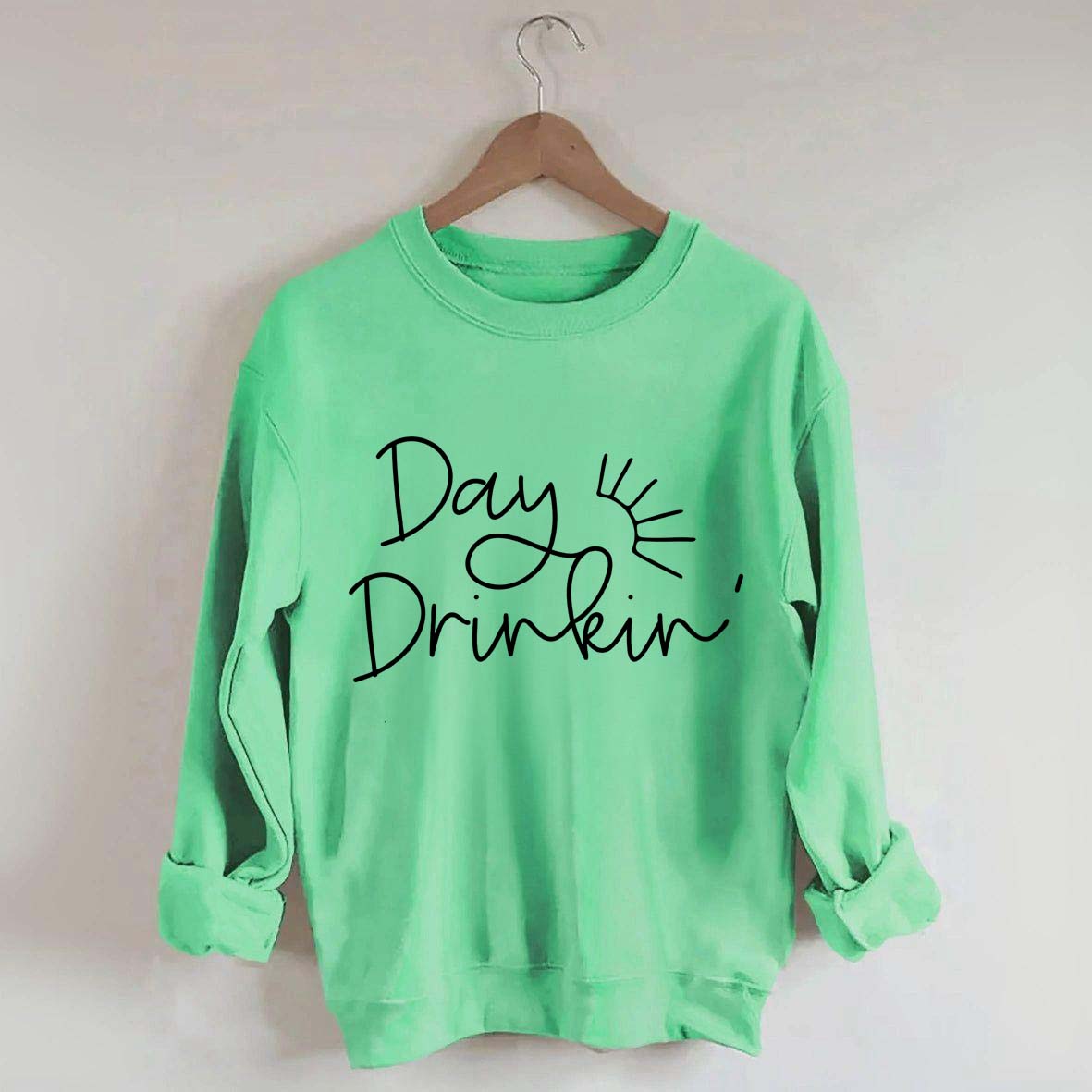 Day Drinker Fun Party Sweatshirt