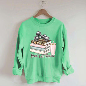 Read Lift Repeat Sweatshirt
