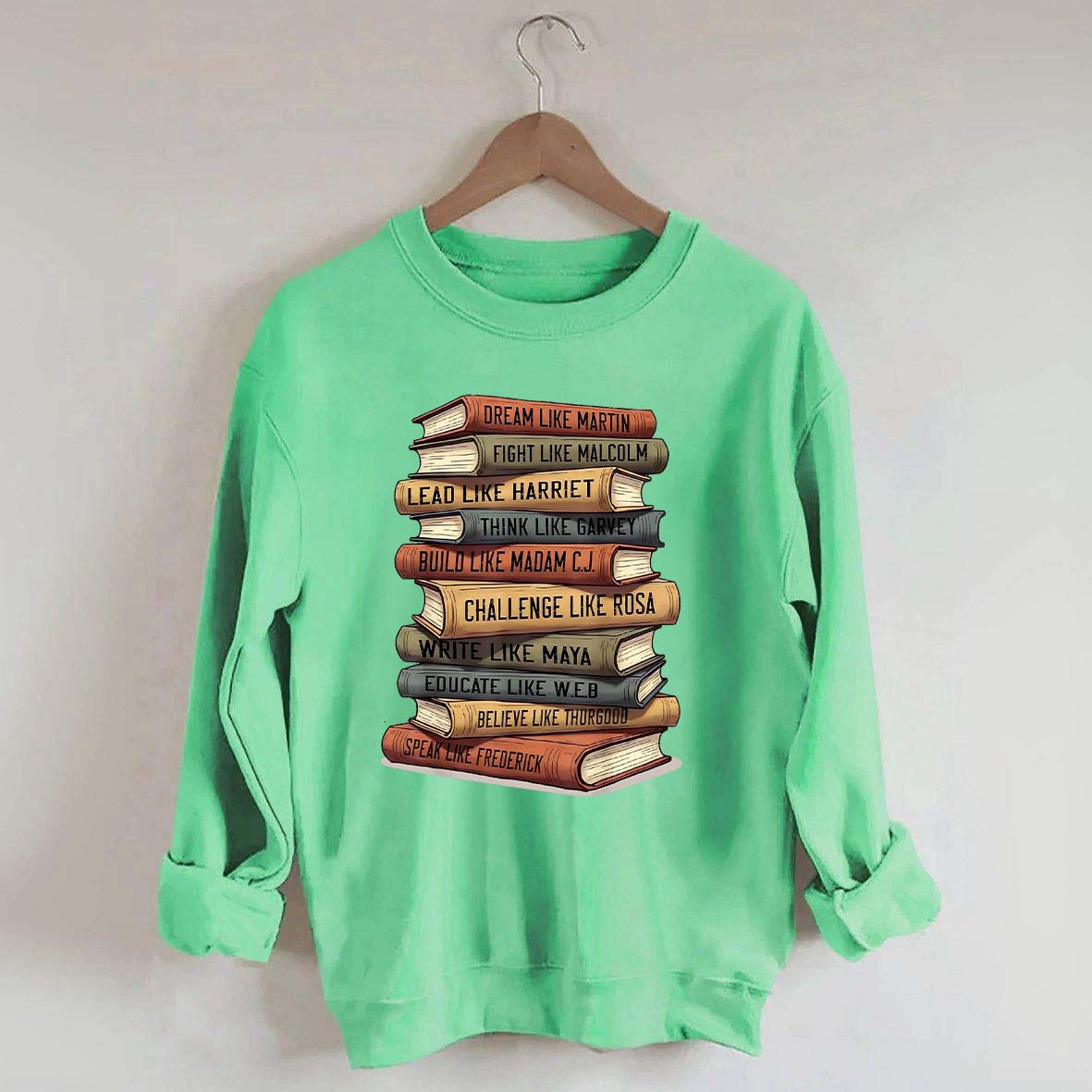 Black History Book Lover Sweatshirt