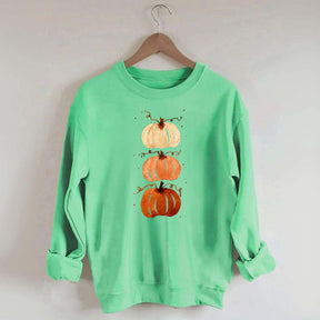 Watercolor Fall Pumpkin Harvest Sweatshirt