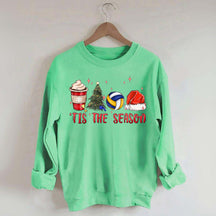Volleyball Lover Christmas Sweatshirt