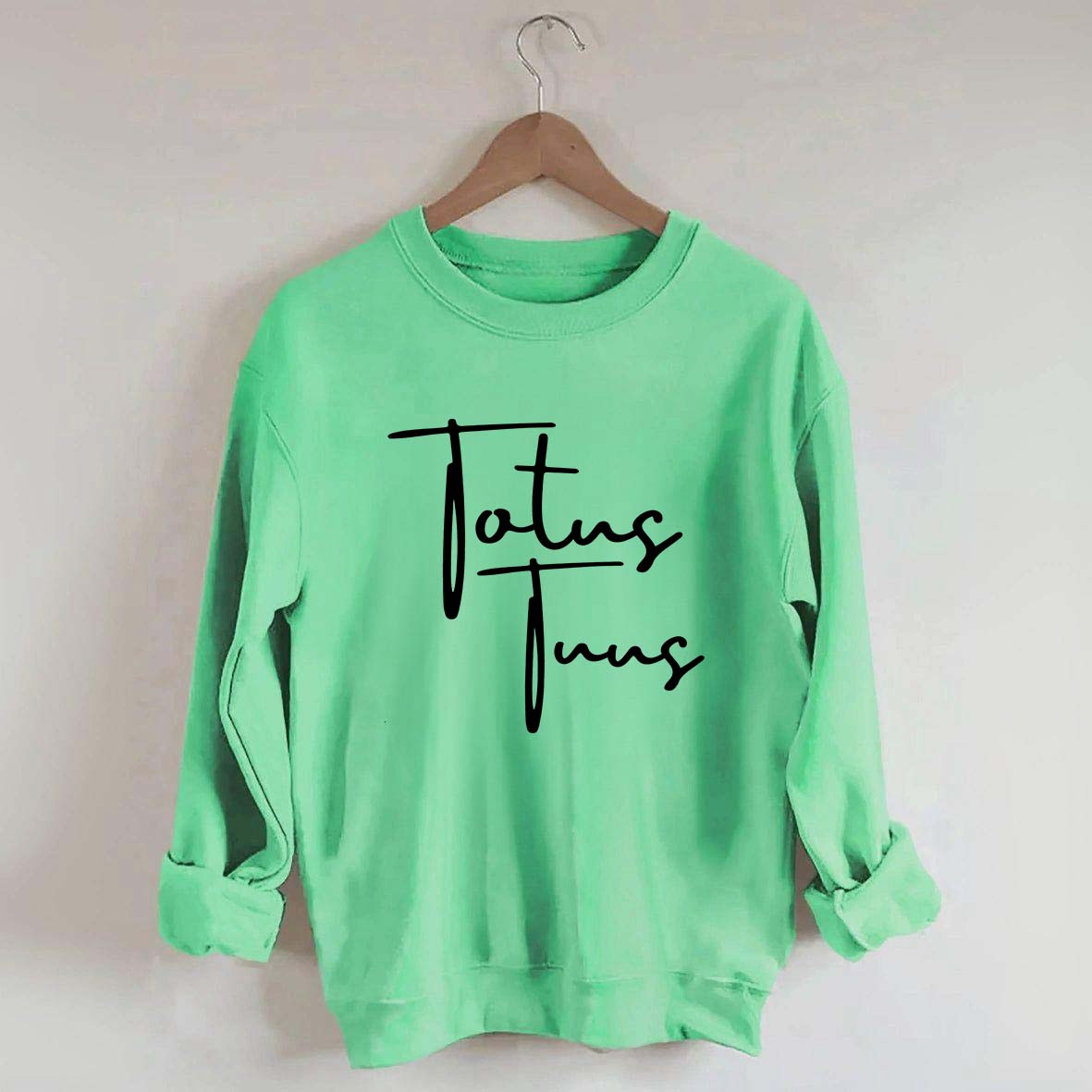 Totus Tuus Minimalist Catholic Sweatshirt