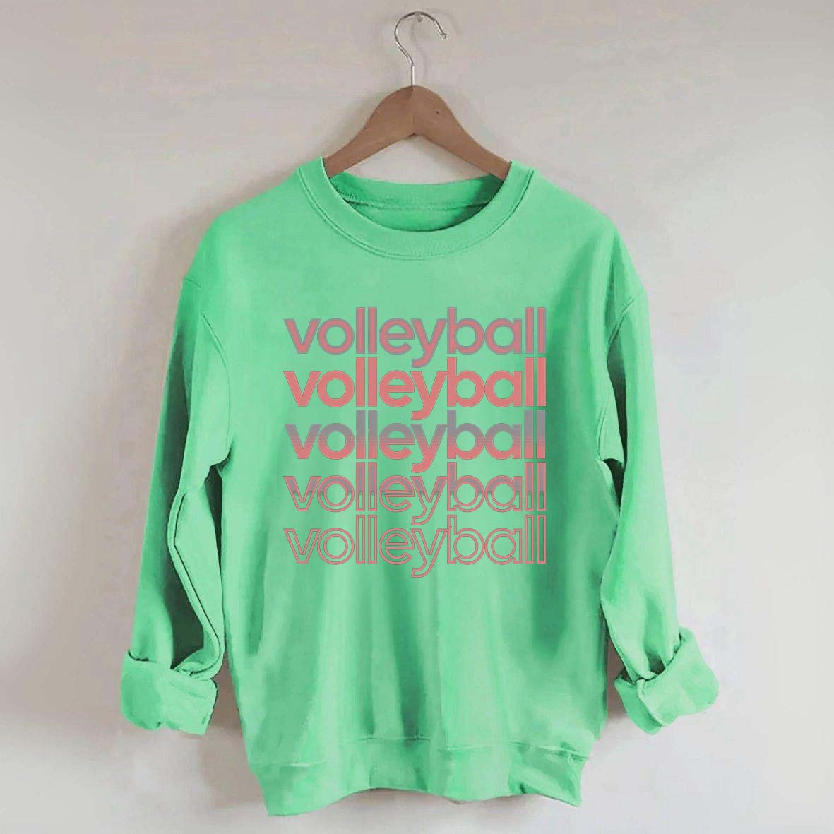 Cute Volleyball Retro Sweatshirt