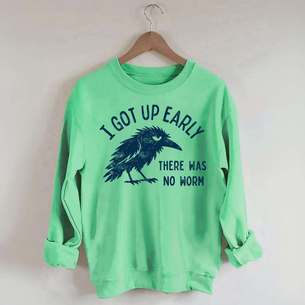 I Got Up Early No Worm Bird Lover Sweatshirt