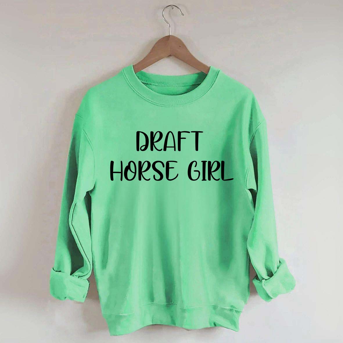 Draft Horse Girl Sweatshirt