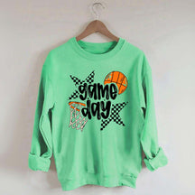 Game Day Basketball Go Team Sweatshirt