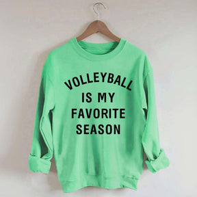 Minimalist Volleyball Is My Favorite Season Sweatshirt