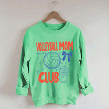 Custom Volleyball Mom Club Sweatshirt