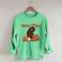 Punch Monkey Stay Kind Sweatshirt