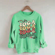 Yoga Christmas Instructor Sweatshirt