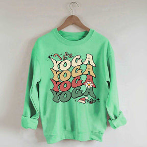 Yoga Christmas Instructor Sweatshirt