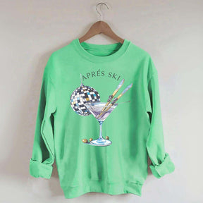 Womens Skiing Winter Sweatshirt