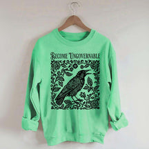 Become Ungovernable Folklore Crow Sweatshirt