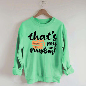 Custom Basketball Name & Number Sweatshirt