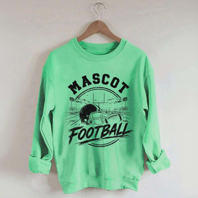 Custom Football Mascot Template Sweatshirt