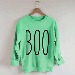 BOO Minimalist Halloween Sweatshirt