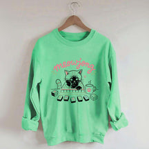 Cute Mahjong Cat Lover Sweatshirt