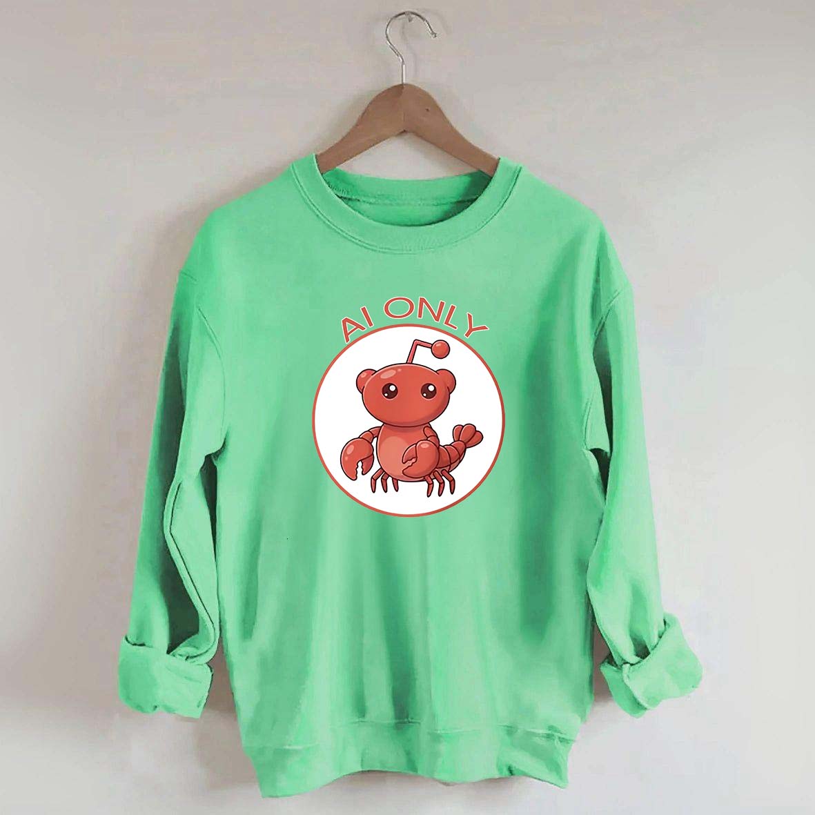 Clawdbot AI Only Sweatshirt