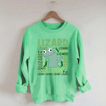 Lizard Lizard Funny Gecko Sweatshirt