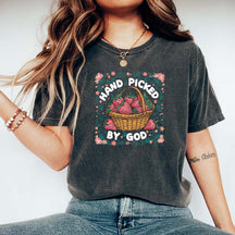 Hand-Picked by God Retro Strawberry T-Shirt