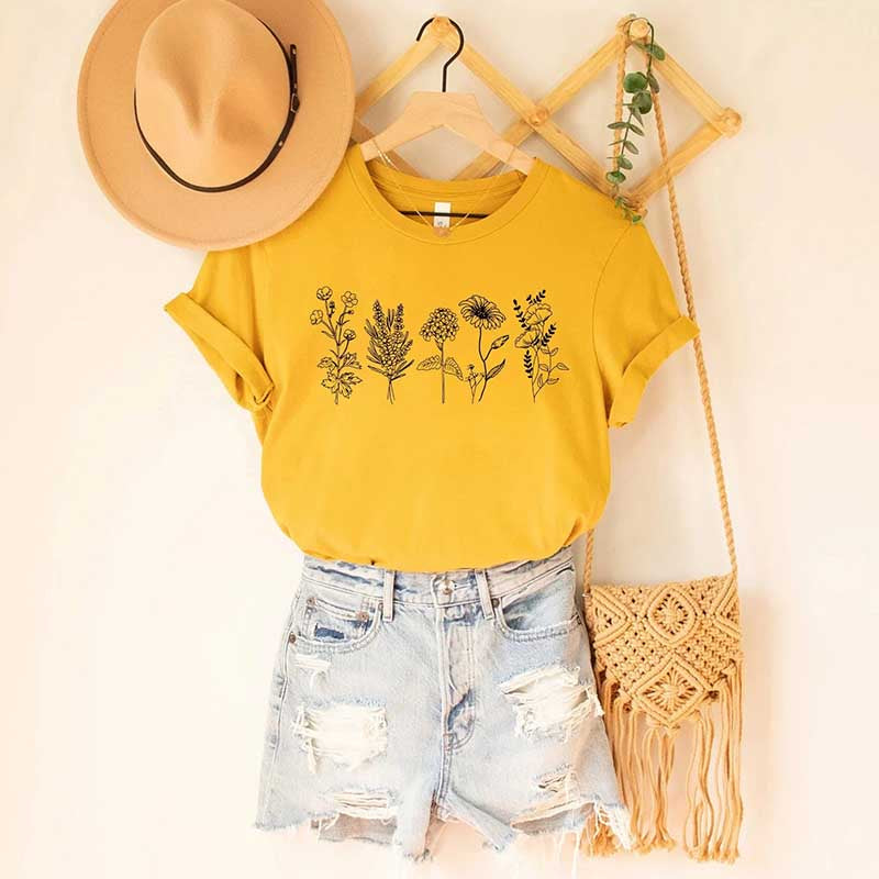 Ladies Best Friend Botanical T-Shirt