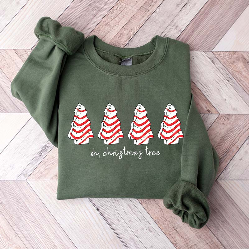 Retro Oh Christmas Tree Sweatshirt