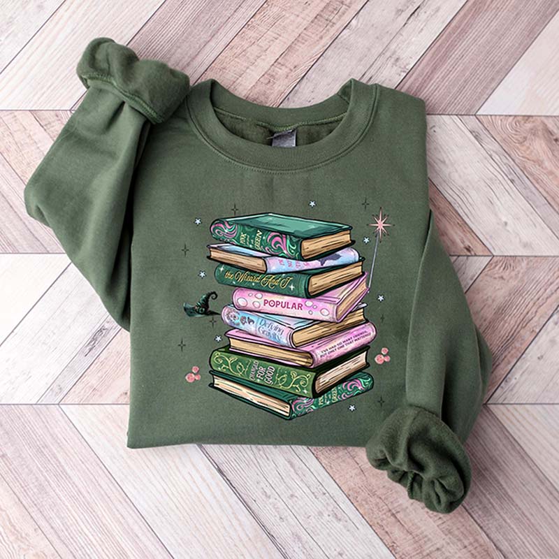 Wicked Changed For Good Book Sweatshirt
