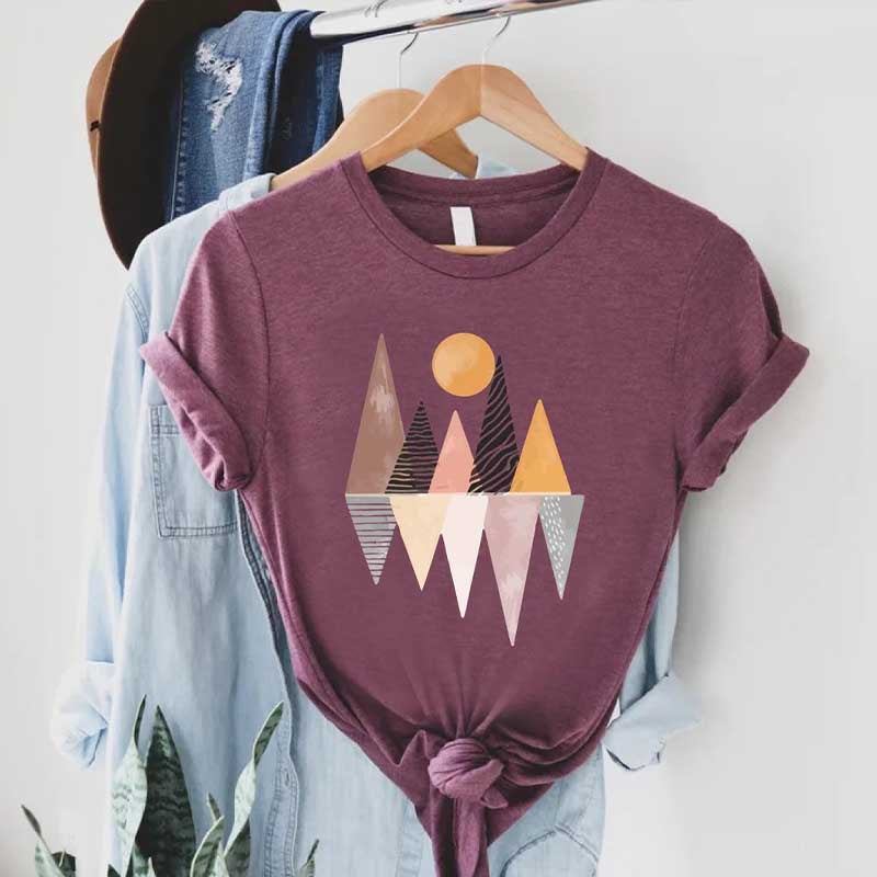 Geometric Minimalist Art T-Shirt
