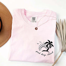 Cute Beach Vacation Summer Minimalist T-Shirt