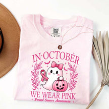 In October We Wear Pink Ghost T-Shirt