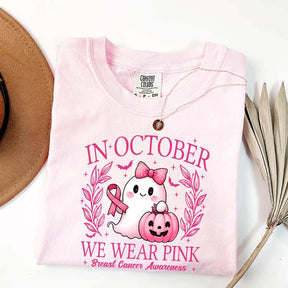 In October We Wear Pink Ghost T-Shirt